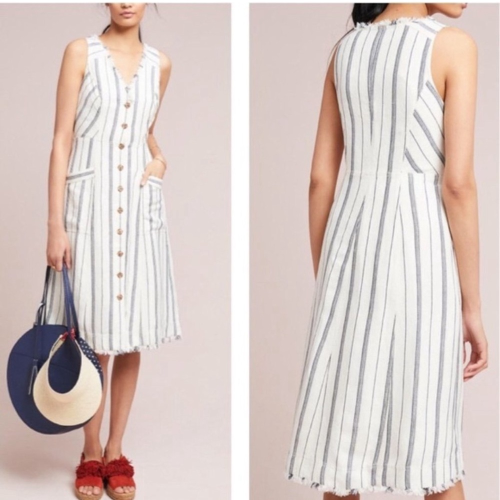 Maeve by Anthropologie Striped Dress